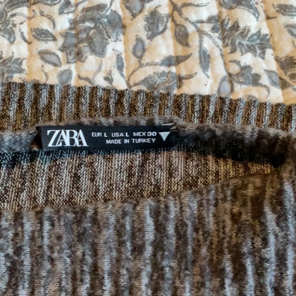 ZARA GRAY DRESS - Picture 4 of 4